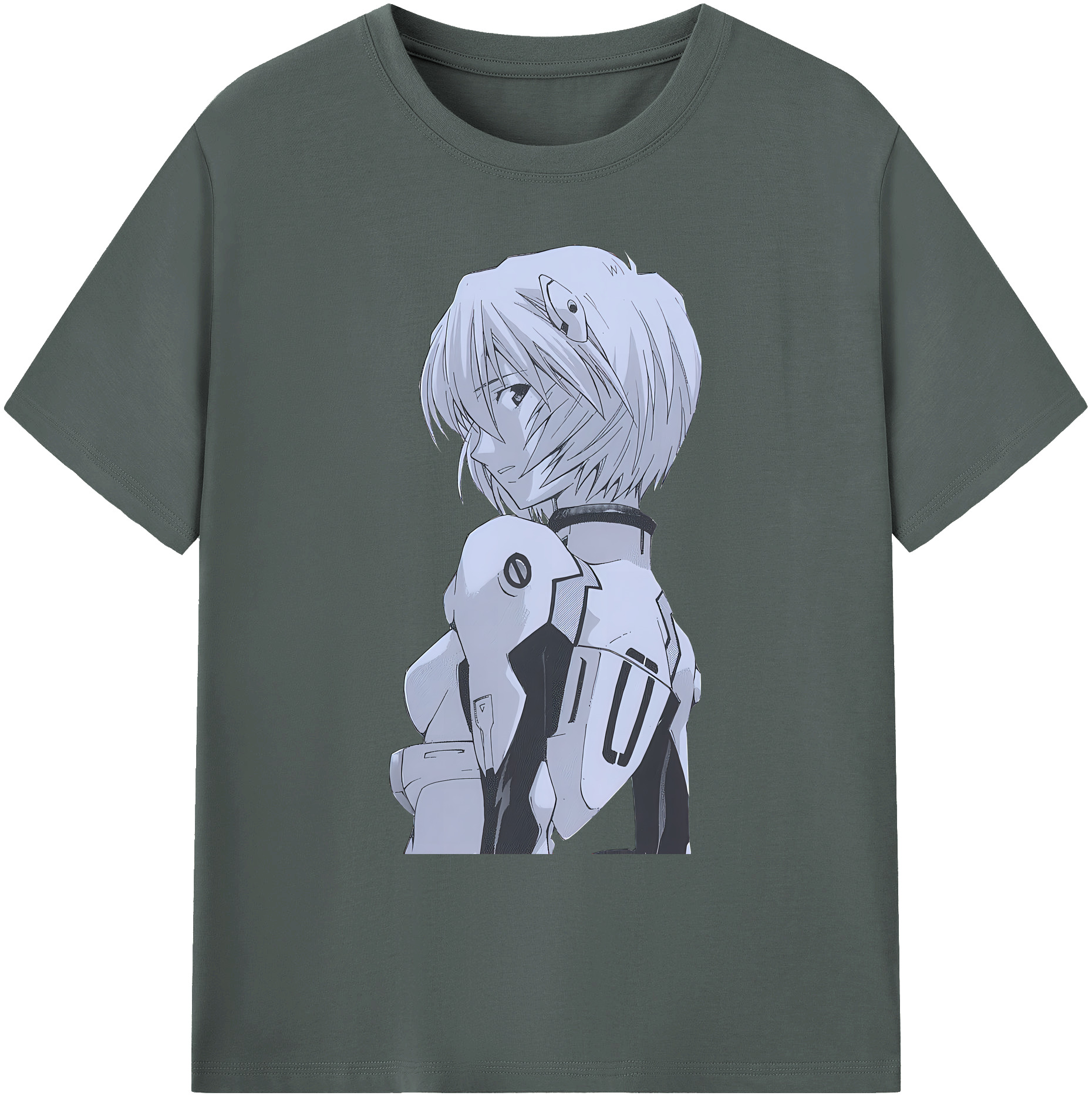 （画像用） EVA 新世紀エヴァンゲリオン 綿100％ メンズ半袖Tシャツ｜肌触りやわらか＆通気性